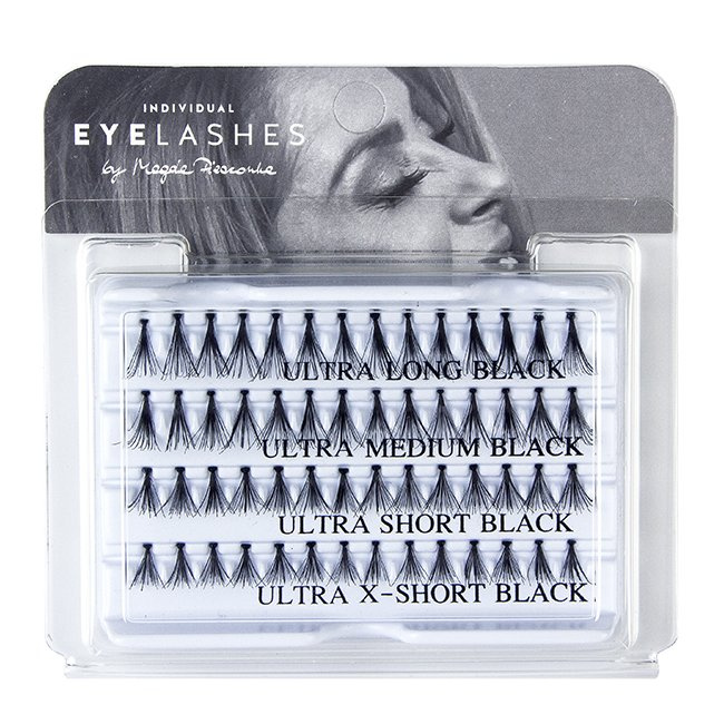 Fake individual eyelashes with knott, thickness 20 hairs, MIX Lovenue by Magda Pieczonka (mix)