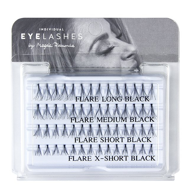 Fake individual eyelashes with knott, thickness 10 hairs, MIX 8,10,13,15 mm Lovenue by Magda Pieczonka (mix)